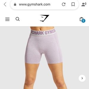 gymshark flex shorts purple/grey
